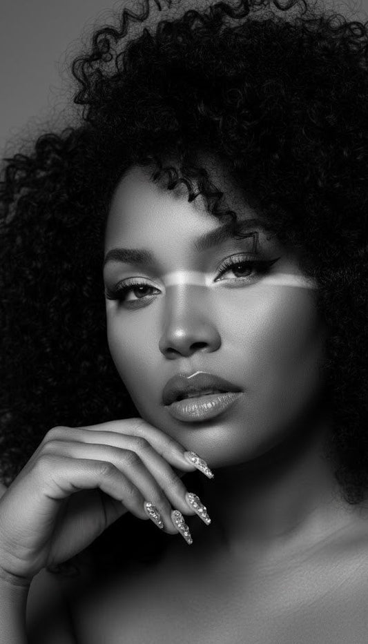 Crown Coil Luxe 18' Wig – Glueless  Human Hair Wig with Finger Coil Ends