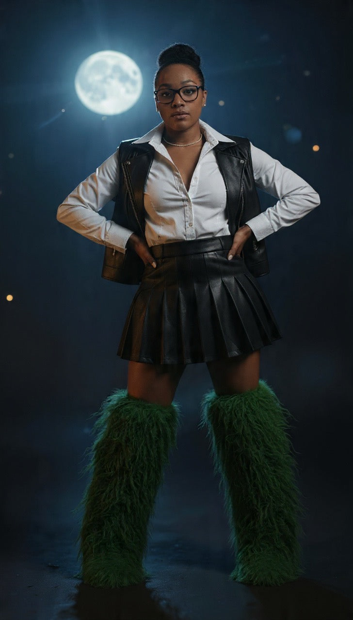 🧸TEDDY BEAR OVER THE KNEE FUR BOOTS BOOTS TAKE UP TO 14 BUSINESS DAYS